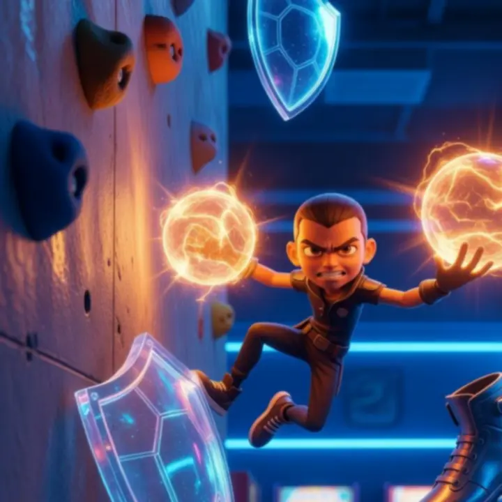 Különböző Wall Kickers power-up ikonok és hatásaik vizuális bemutatója